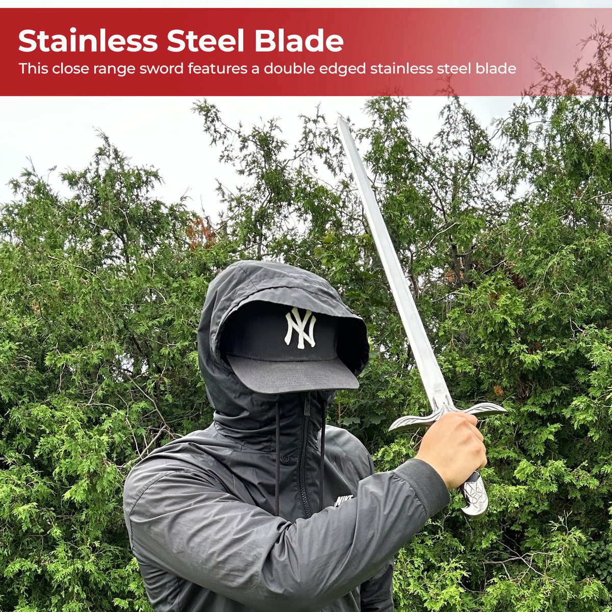 Majestic Dark Eagle Assassin Video Game Medieval Sword-3