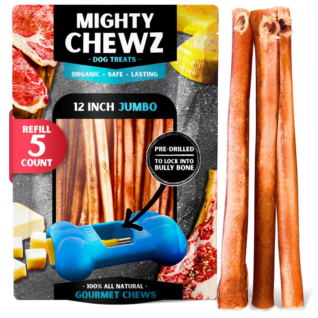 12" Jumbo Bully Sticks - Refill Pack-0