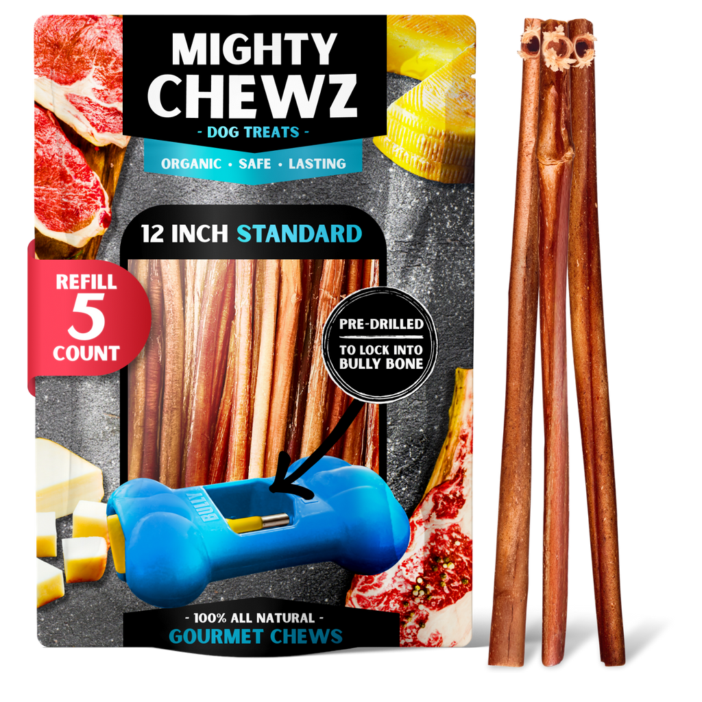 12" Standard Bully Sticks - Refill Pack-0