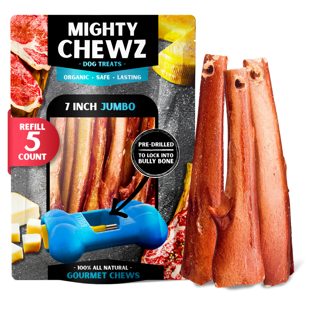 7" Jumbo Bully Sticks - Refill Pack-0