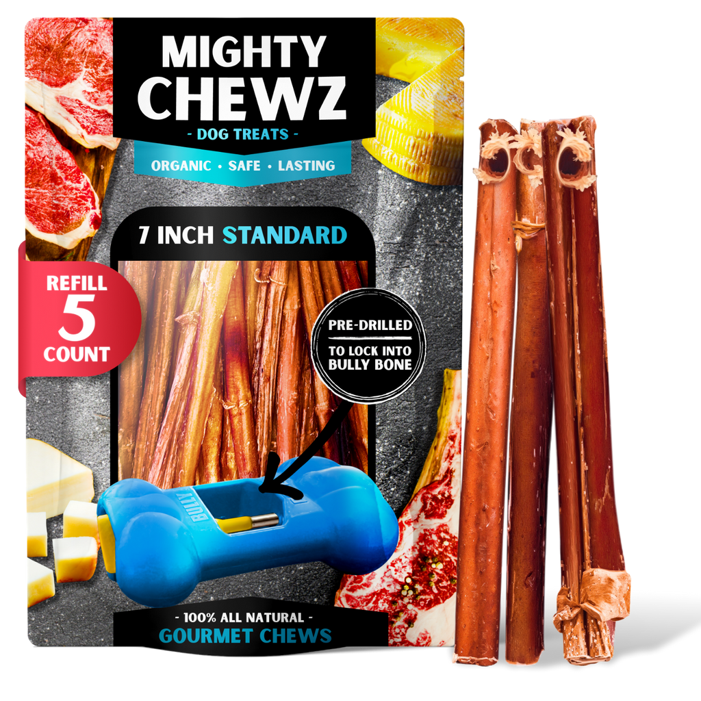 7" Standard Bully Sticks - Refill Pack-0
