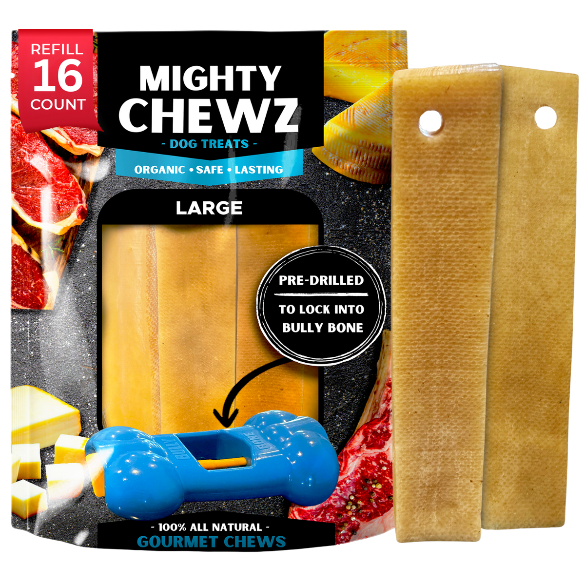 4 Pack Large Yak Cheese - Refill Pack-6