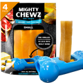 4 Pack Small Yak Cheese - Bully Bone Pro Included-0