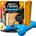 4 Pack XL Yak Cheese - Bully Bone Pro Included-0