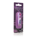 Stainless steel precision tweezer duo with slant and pointed tips and genuine leather case