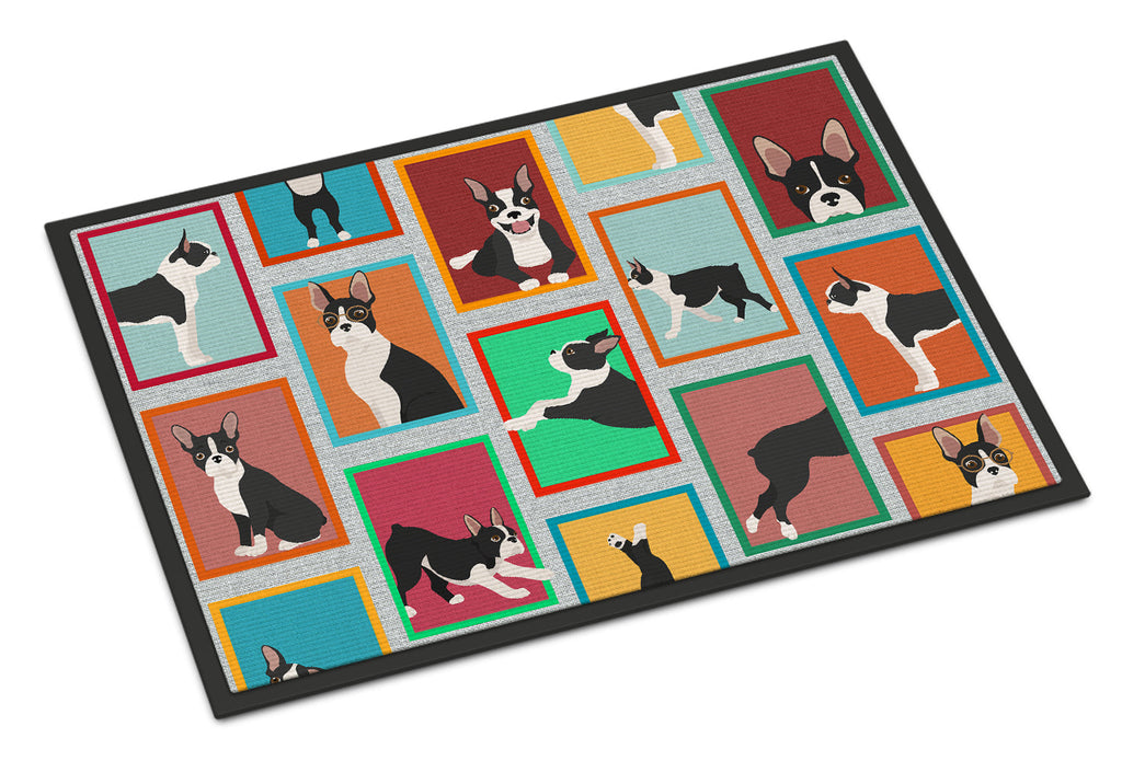 Lots of Boston Terrier Doormat-0