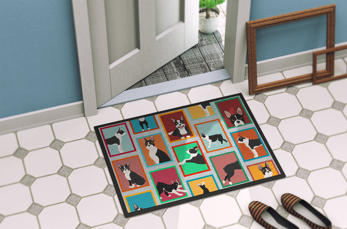 Lots of Boston Terrier Doormat-3