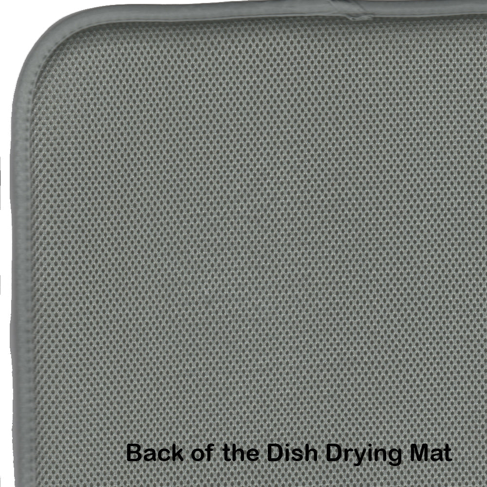 Lots of Chocolate Labrador Retriever Dish Drying Mat-4