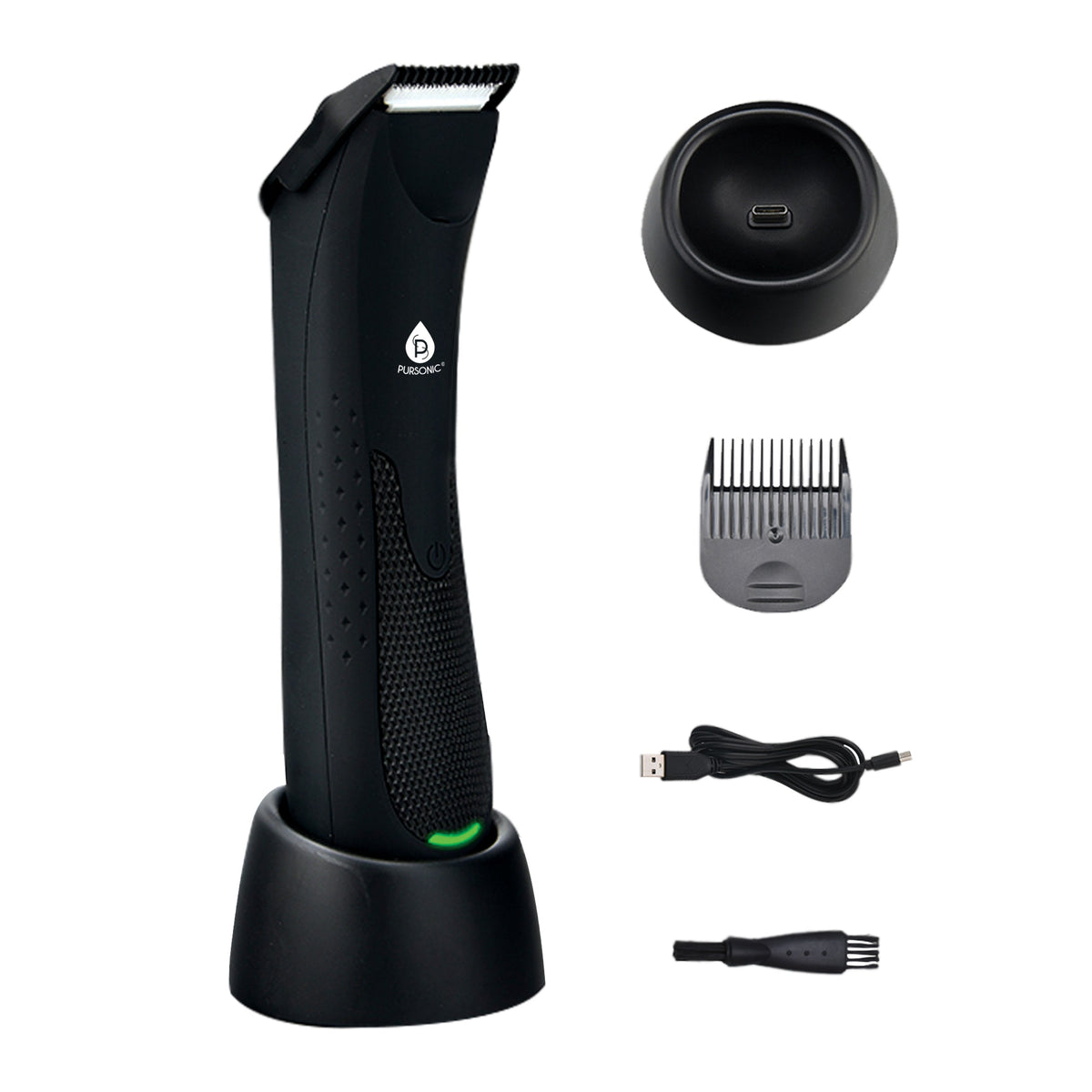 Wireless Body Hair Trimmer & Shaver – Cordless, Waterproof & Precision Ceramic Blade-1