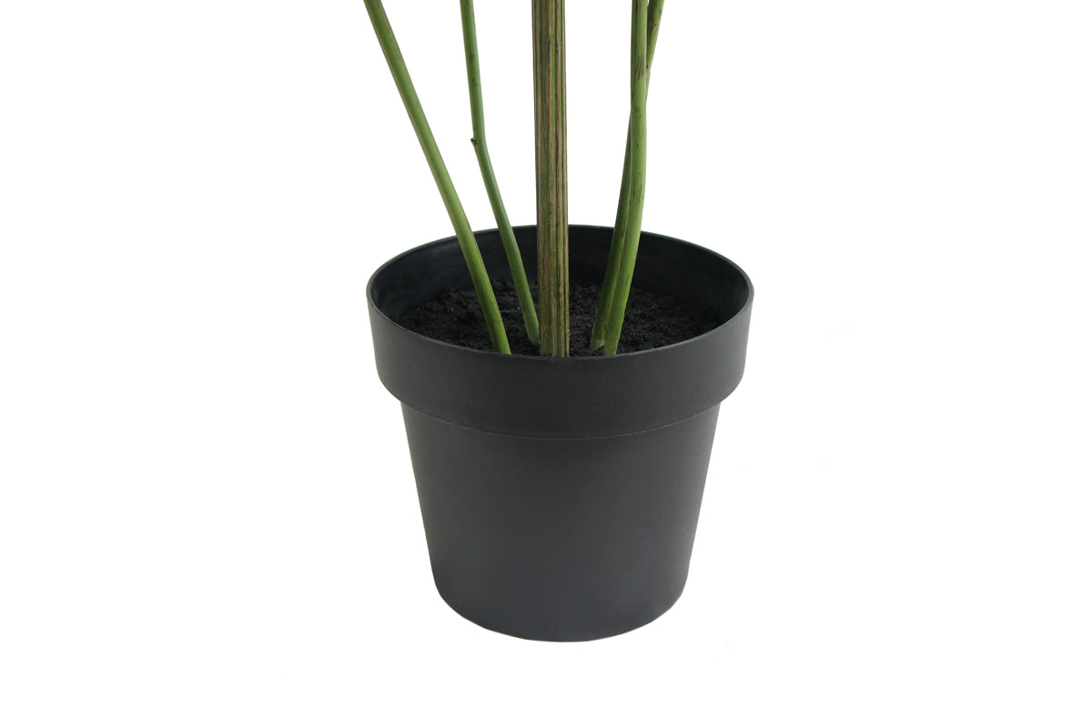 5' Artificial Monstera Tree-4