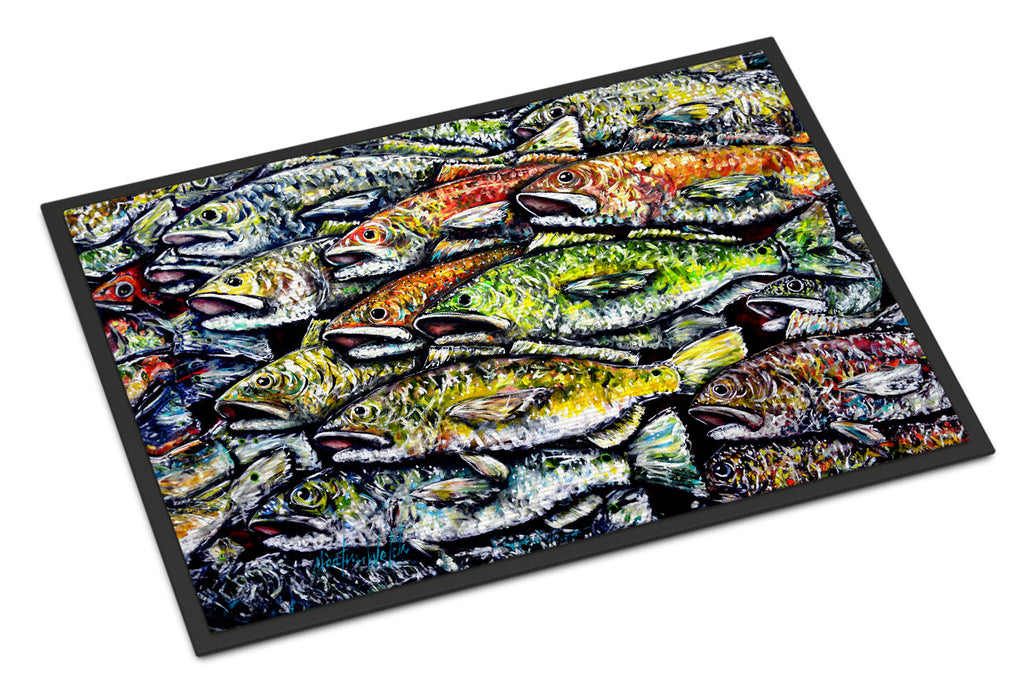 Wanna Be Fishin Doormat-0