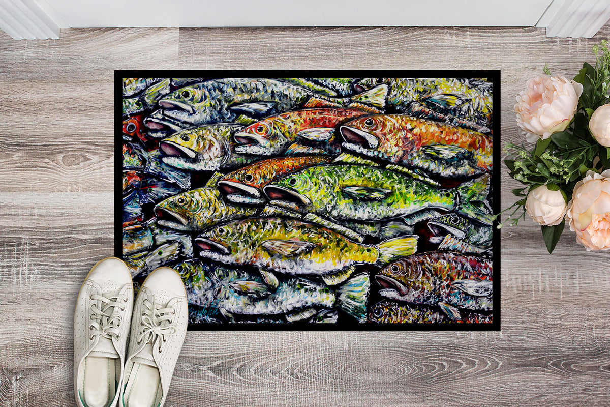 Wanna Be Fishin Doormat-1