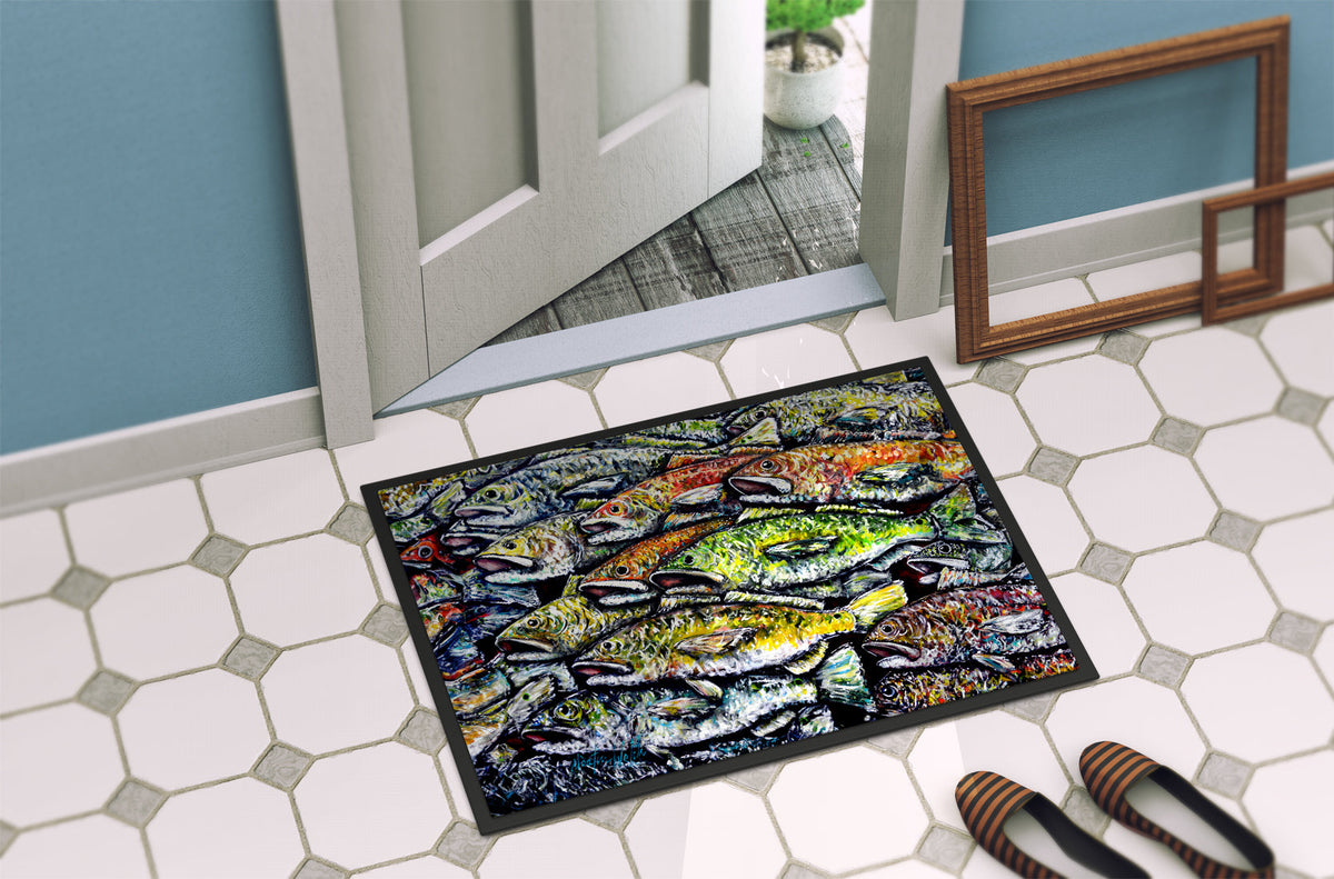 Wanna Be Fishin Doormat-3
