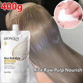 Magical keratin hair mask container showing thick nourishing treatment for damaged and frizzy hair