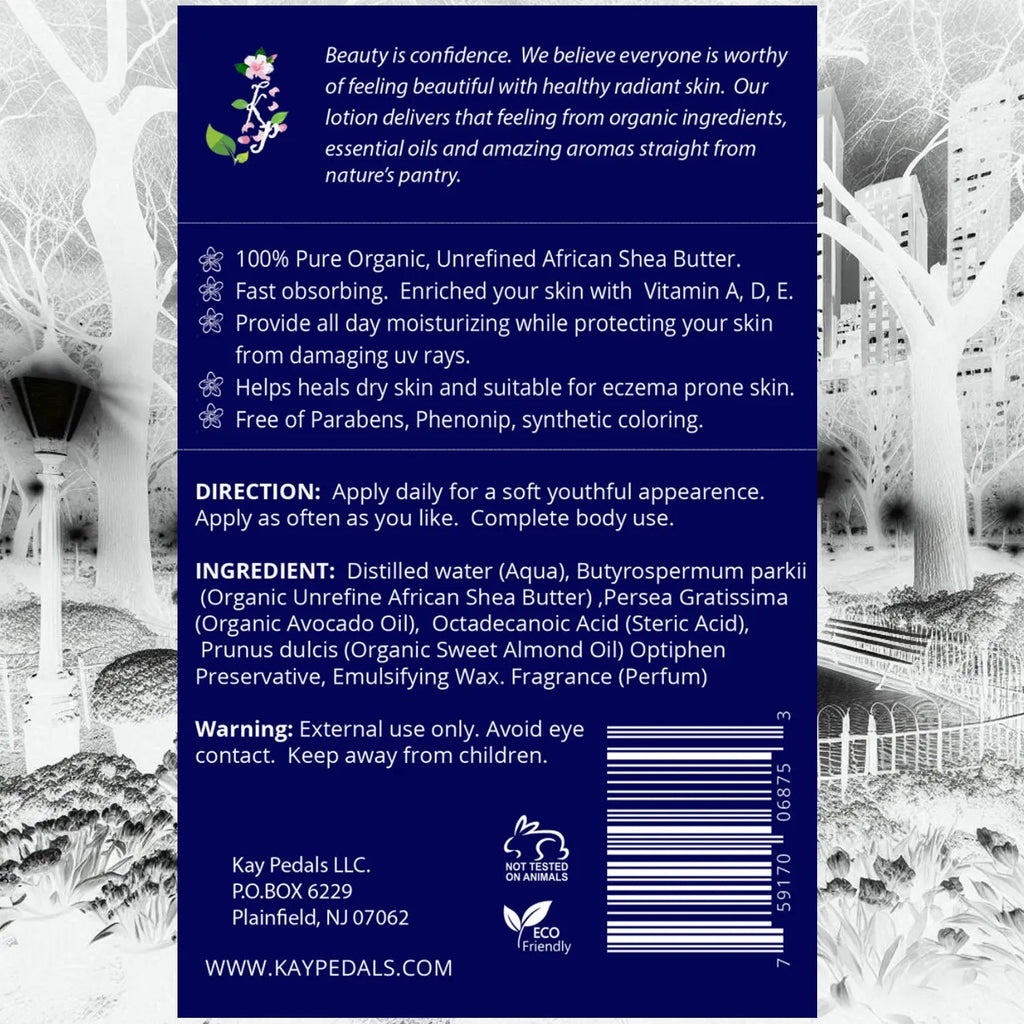 Manhattan Natural Organic Body Lotion 12oz-2
