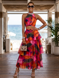 Cala Salada matching set for women, premium lightweight two piece summer resort wear outfit