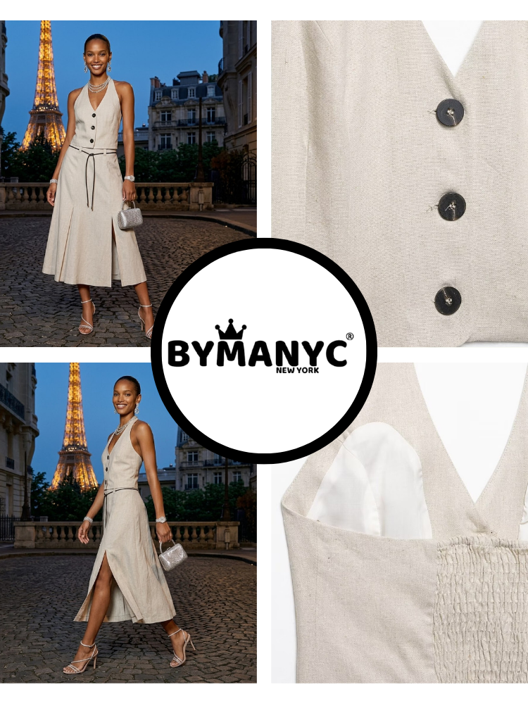 Women's premium Pont Neuf two-piece matching set featuring an architectural silhouette and elegant contemporary styling. — view 2