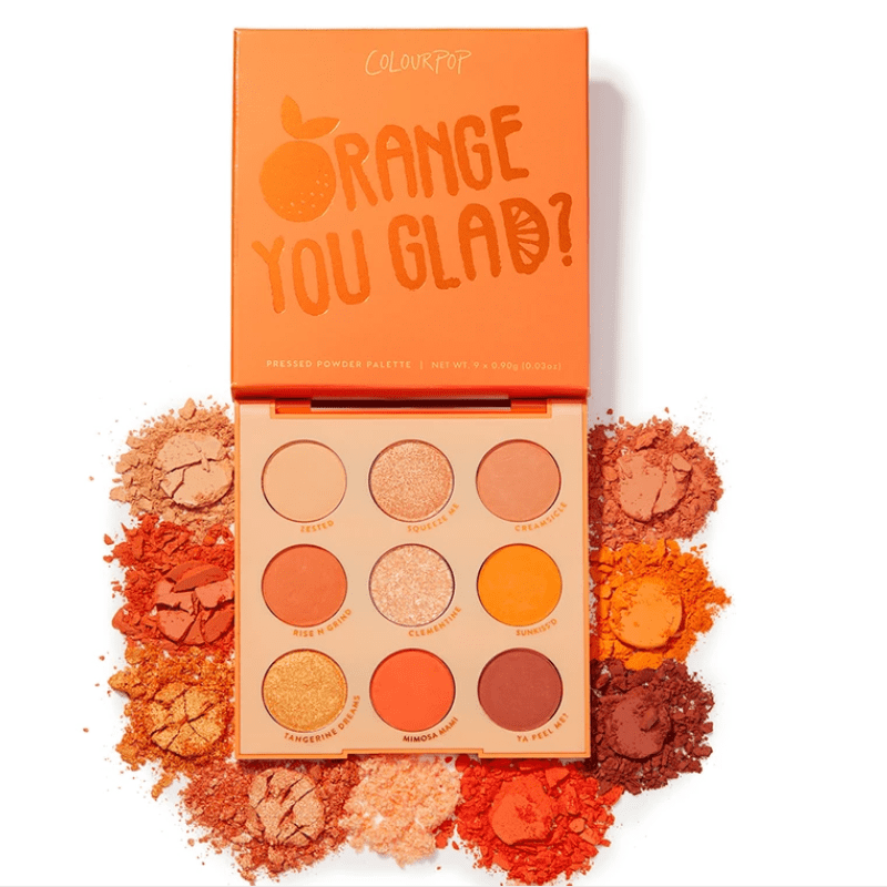 Matte eye shadow collection palette featuring multiple mineral based waterproof makeup shades — view 5