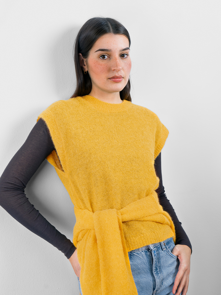 Dafne canotta ampia alpaca-0