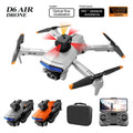 Mini Drone 8K compact quadcopter with remote control, high resolution camera, and led indicator lights