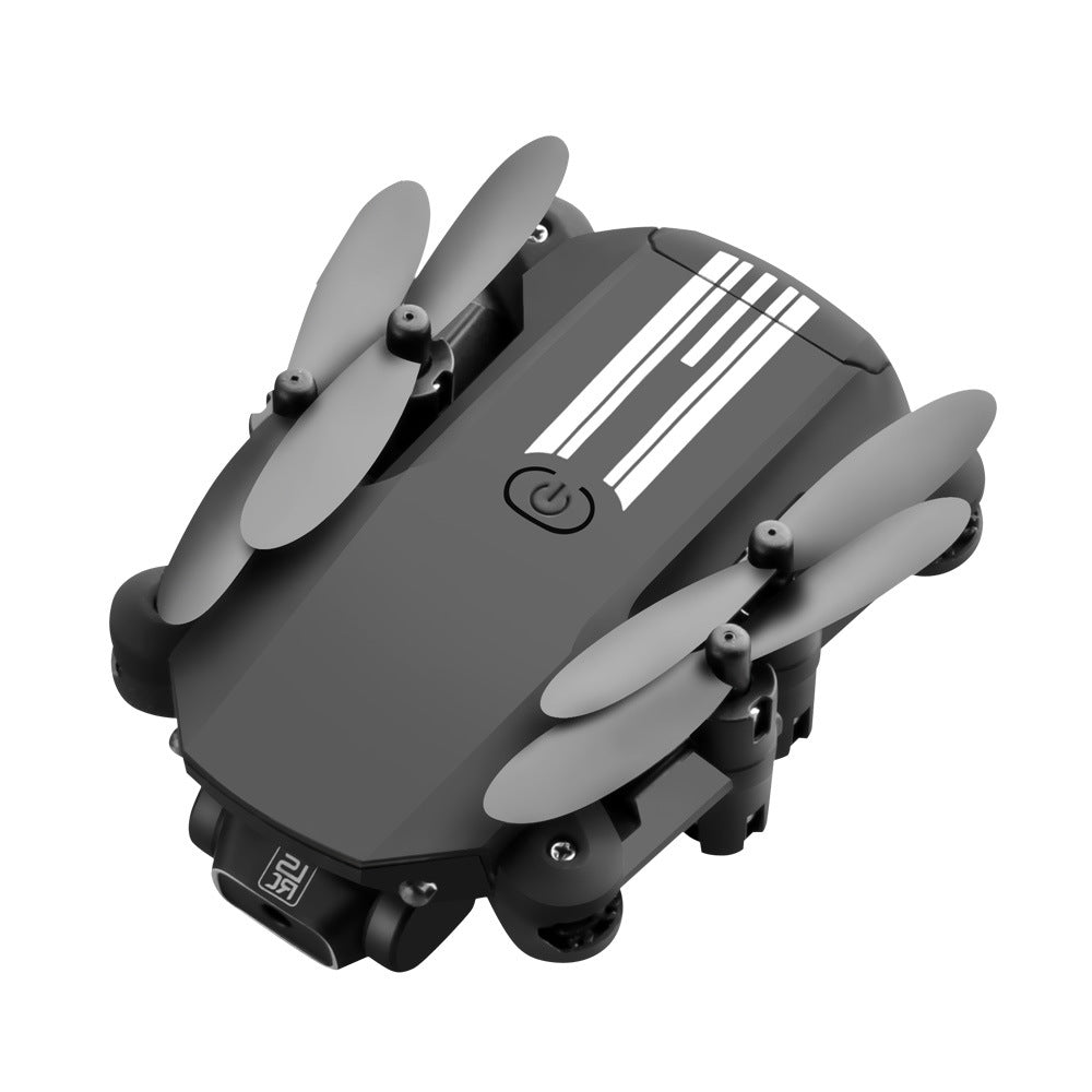 Mini foldable 4K aerial photography drone in sleek modern design with remote controller