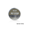 Unscented natural deodorant mini paste in a compact, travel-friendly metallic tin container.