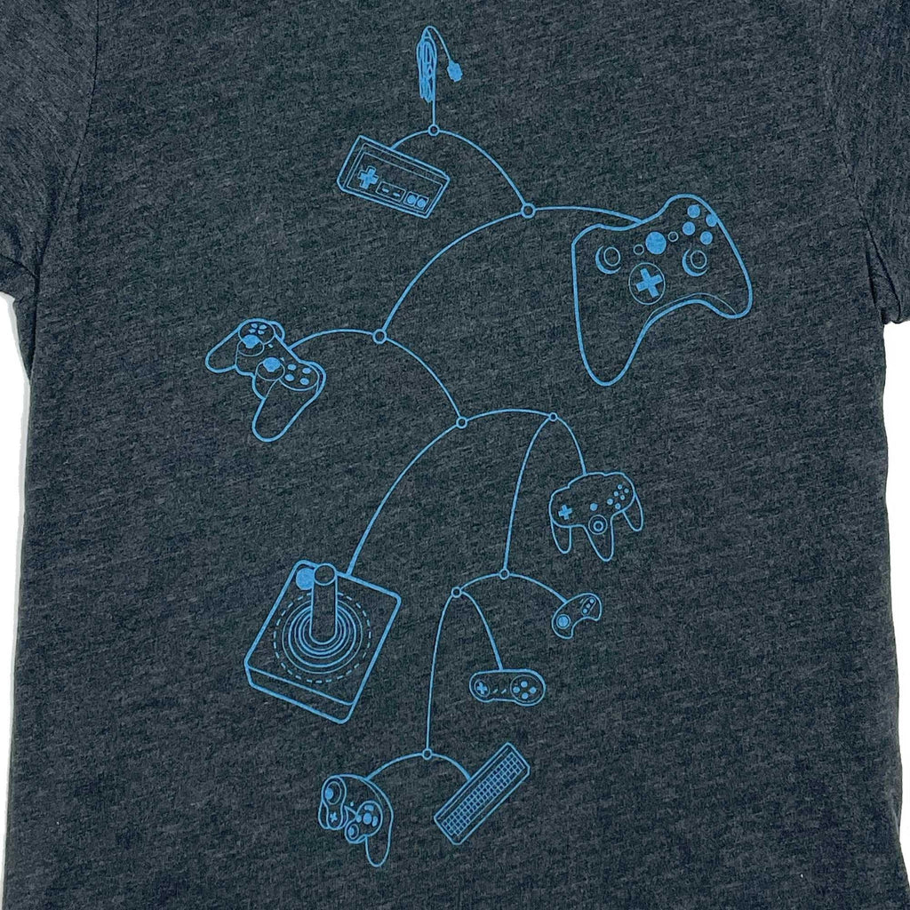 Mobile Controls Kids T-Shirt-3
