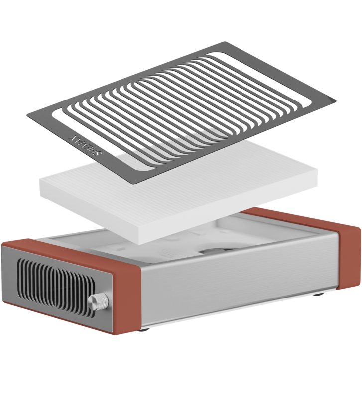 SHEMAX Style Pro Mocha Mousse Nail Dust Collector-2
