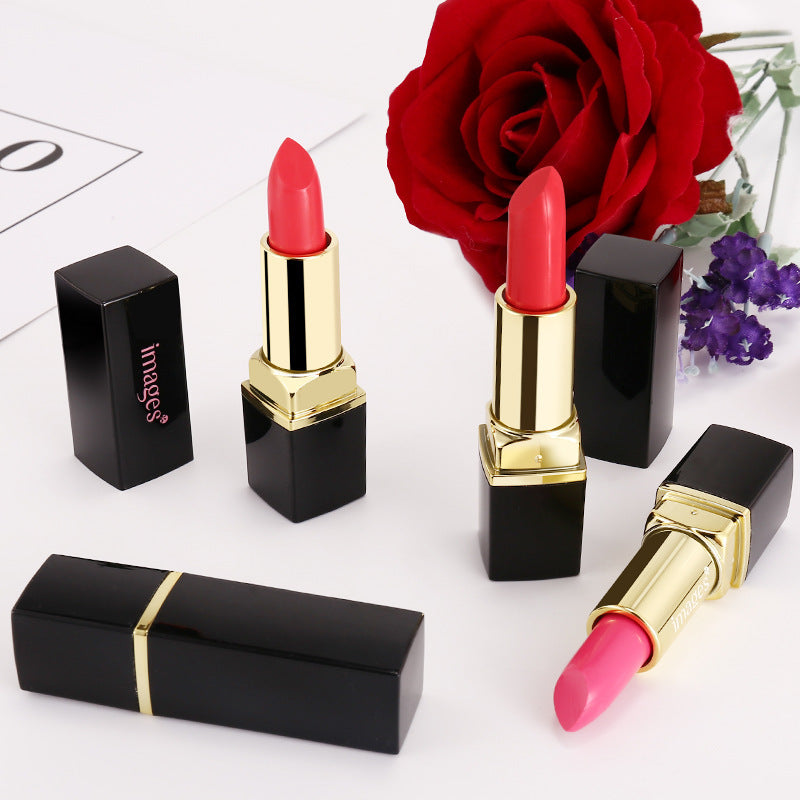 Moisturizing lipstick and lip gloss tube highlighting vibrant red color and natural hydrating plant ingredients — view 5