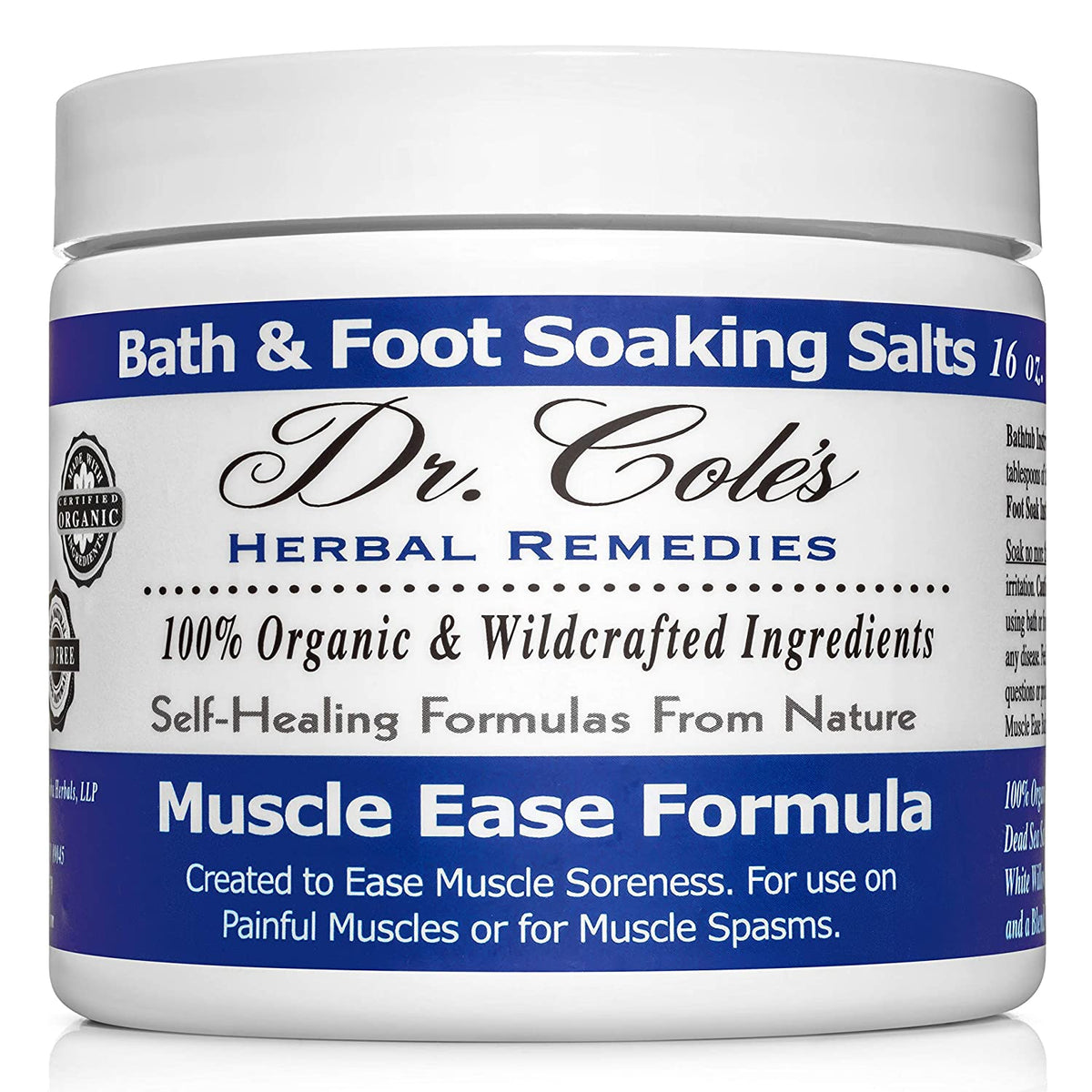 20 - Dr. Cole's Muscle Ease Soaking Salts-0