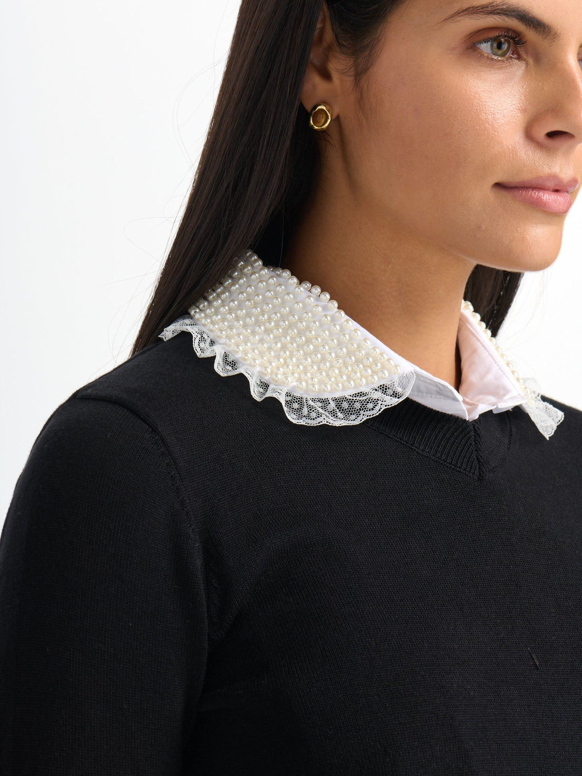 Detachable Collar - Pearls-3