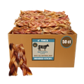 6" Thick Braided Bully Sticks-5