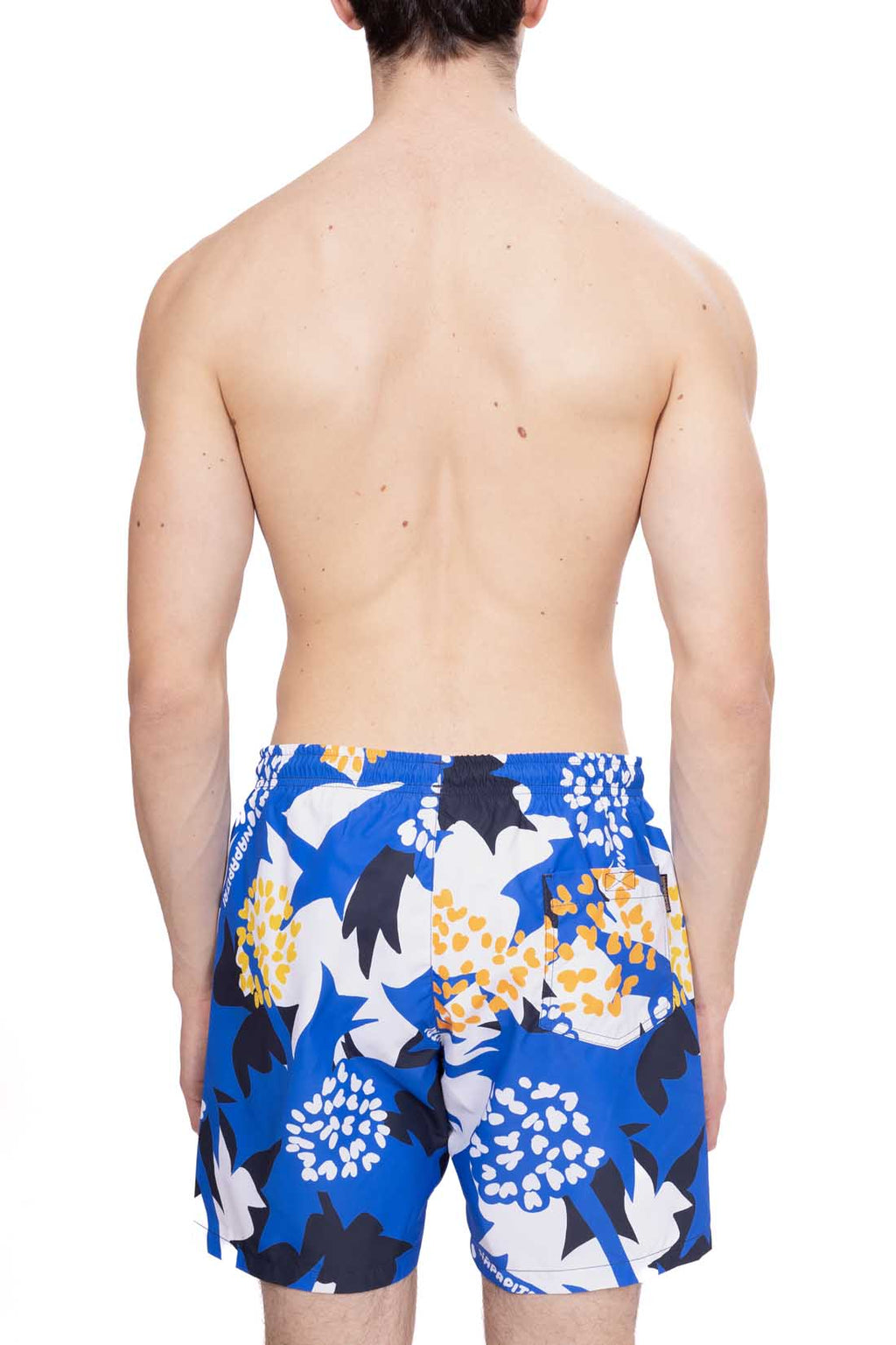 Men's regular-fit Inuvik swim shorts with all-over logo print and adjustable drawstring waist. — view 23