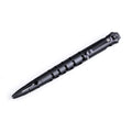 Black Nextorch NP20 tactical pen with skeletonized aluminum body and tungsten glass breaking tip