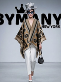 WOMEN'S JACKET CAPE Ecological Prêt-à-Porter New Collection CHELSEA BYMANYC ® New York-0