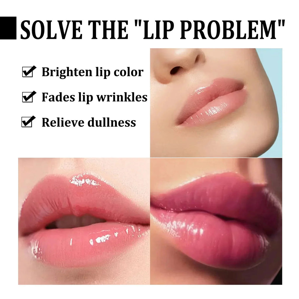Natural lip balm treatment for lightening dark lips, infused with turmeric root and jojoba seed oil — view 5