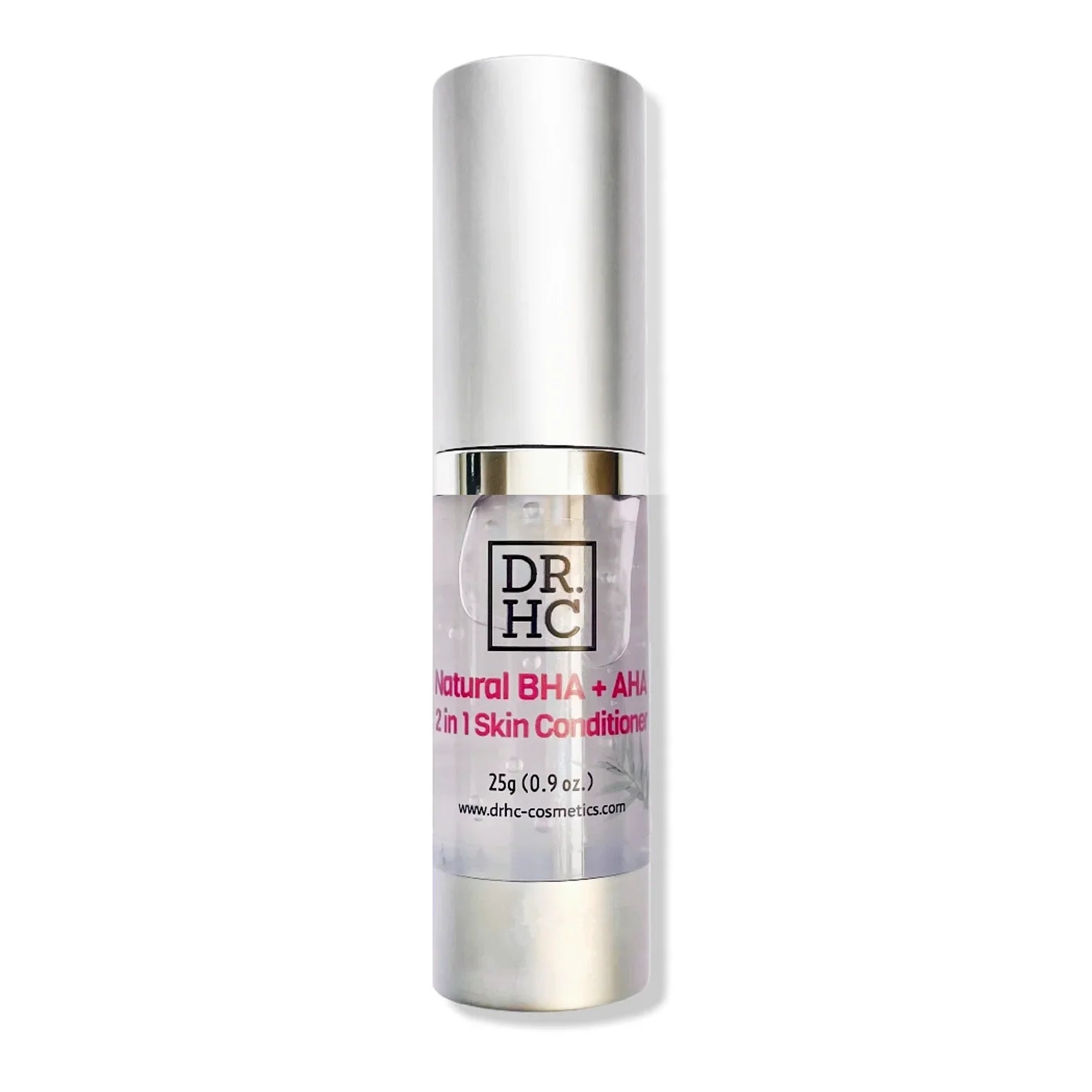DR.HC natural BHA and AHA two-in-one skin conditioner face serum bottle for acne prone skin — view 3