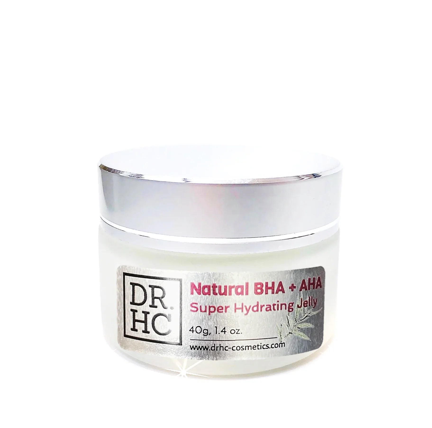 Natural BHA and AHA hydrating jelly face moisturizer jar for brightening and acne prone skin — view 5
