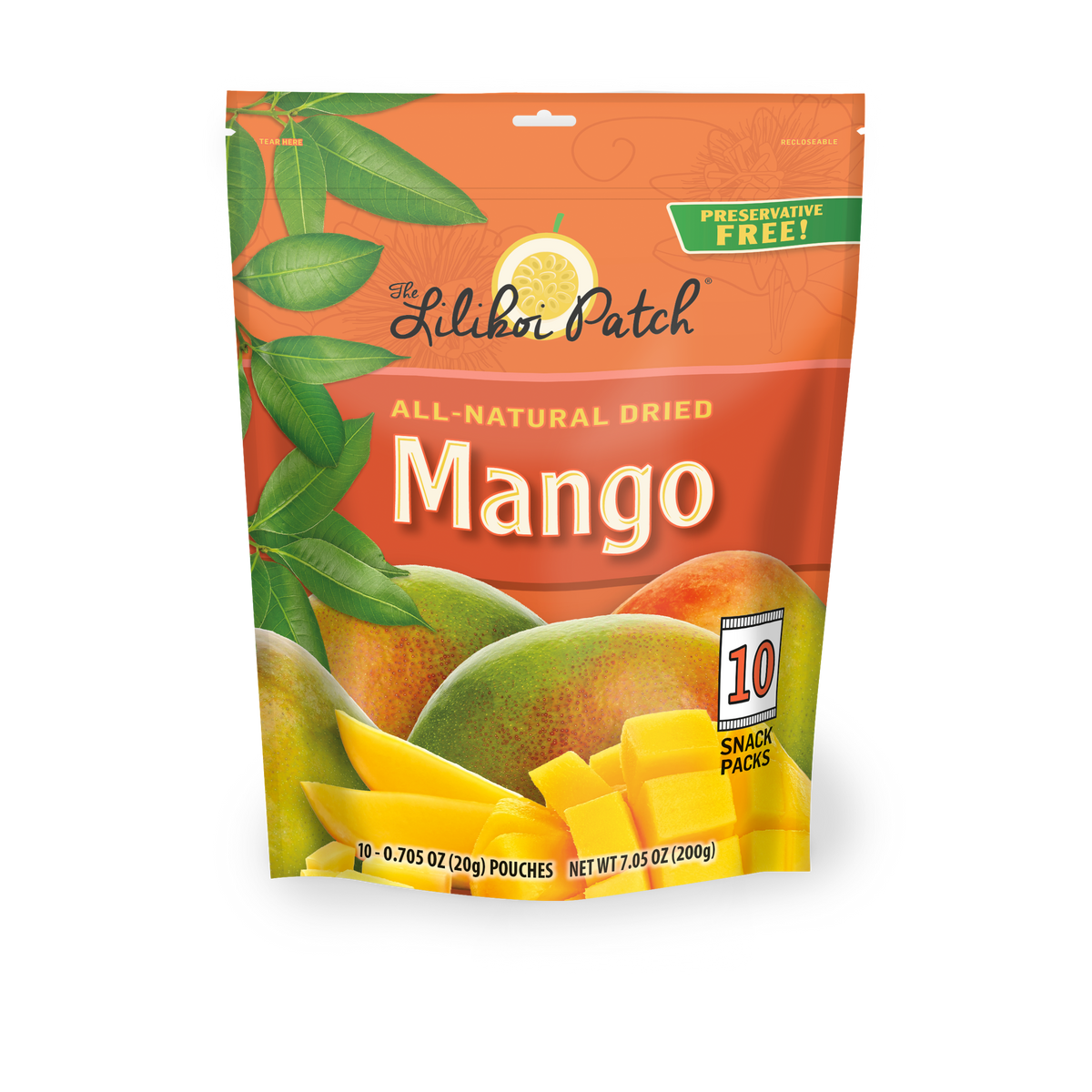 MANGO Preservative Free - 10ct Snack Packs 7oz-0