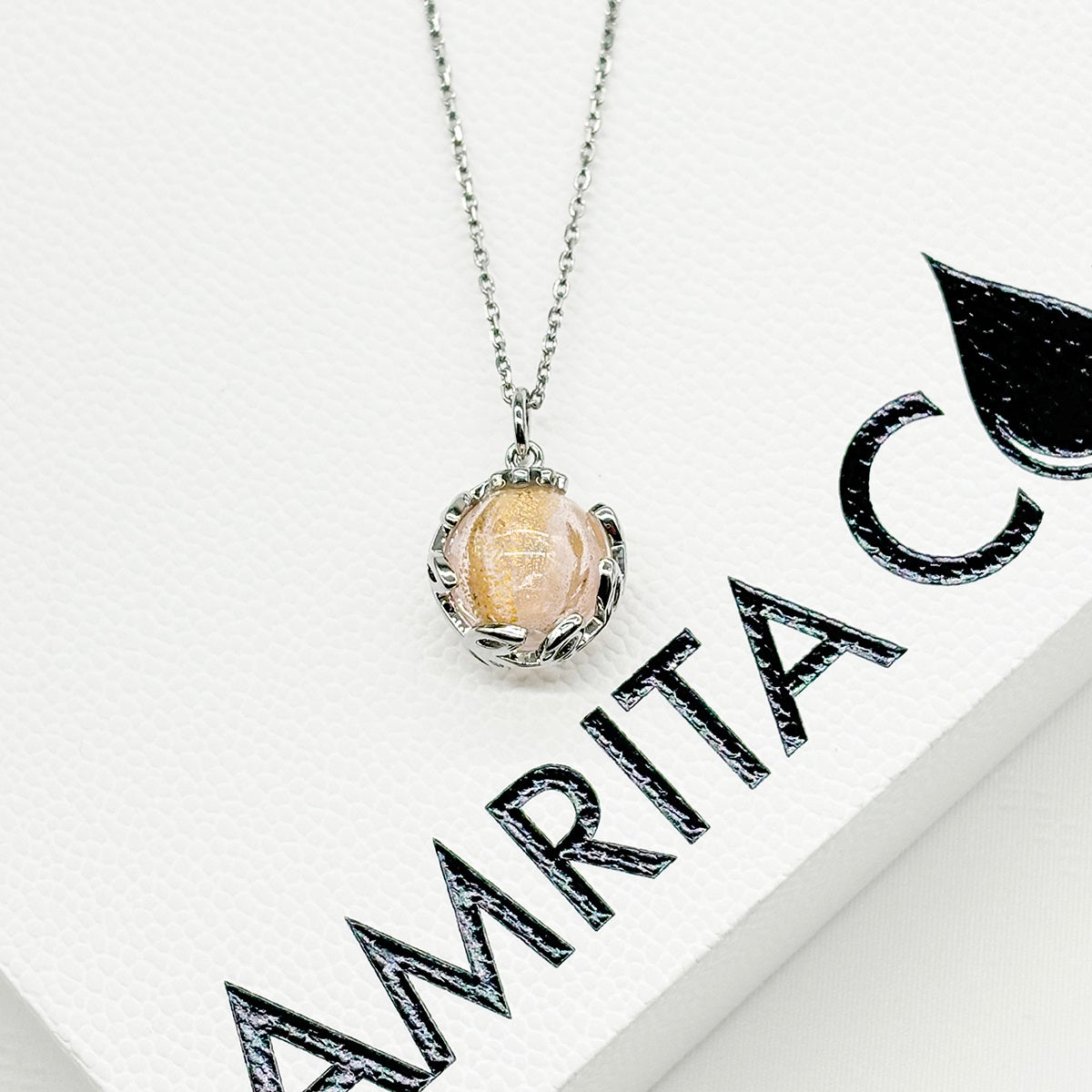 Planet Murano Aroma Necklace - Nebula Nova | Energy & Healing | Diffuse on the go | Gift for her-3