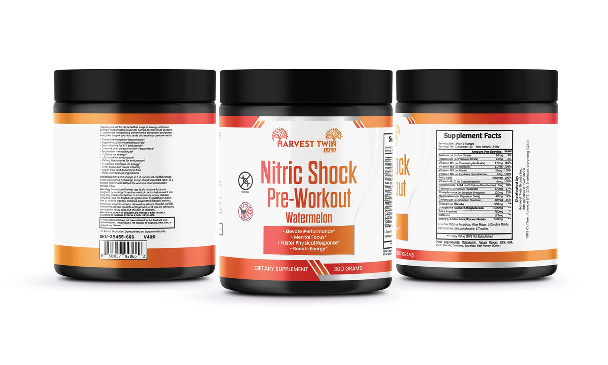 Nitric Shock Pre-Workout (Watermelon)-1