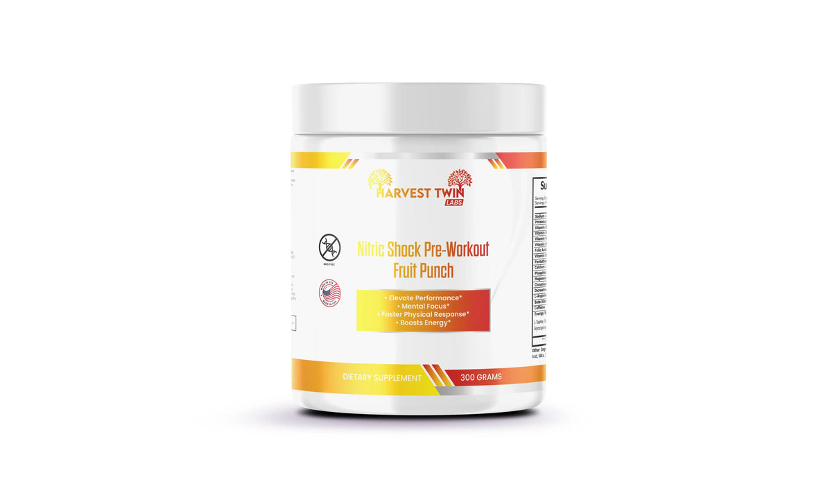Nitric Shock Pre Workout (Fruit Punch)-0