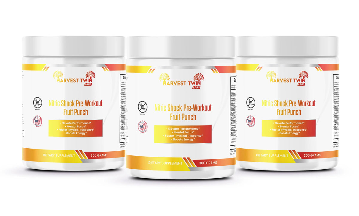 Nitric Shock Pre Workout (Fruit Punch)-3