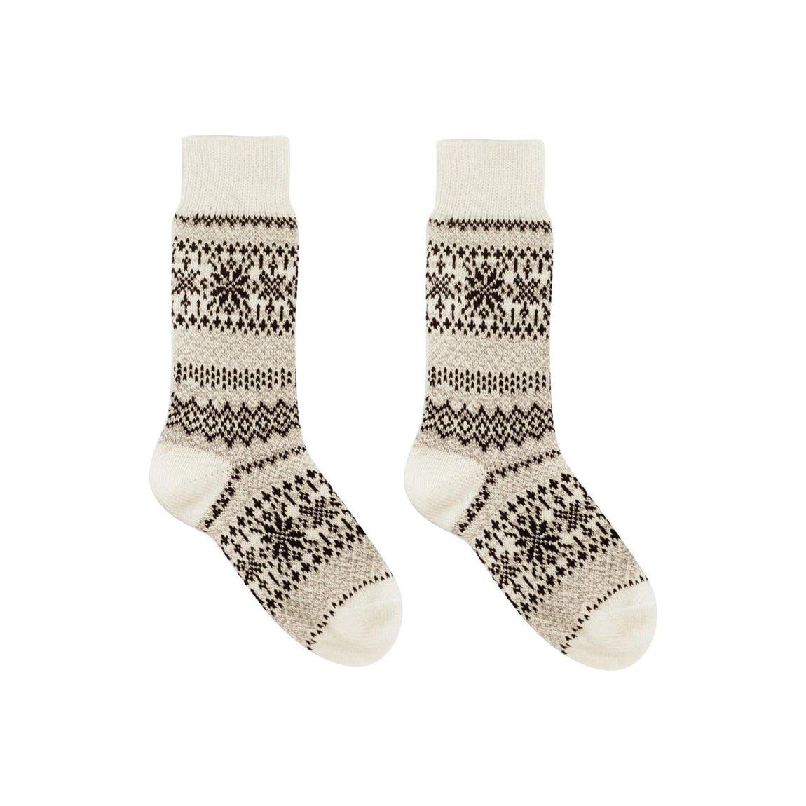 Asenka Creme Cozy Socks-0