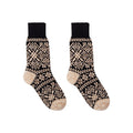 Zelta Black Cozy Socks-0