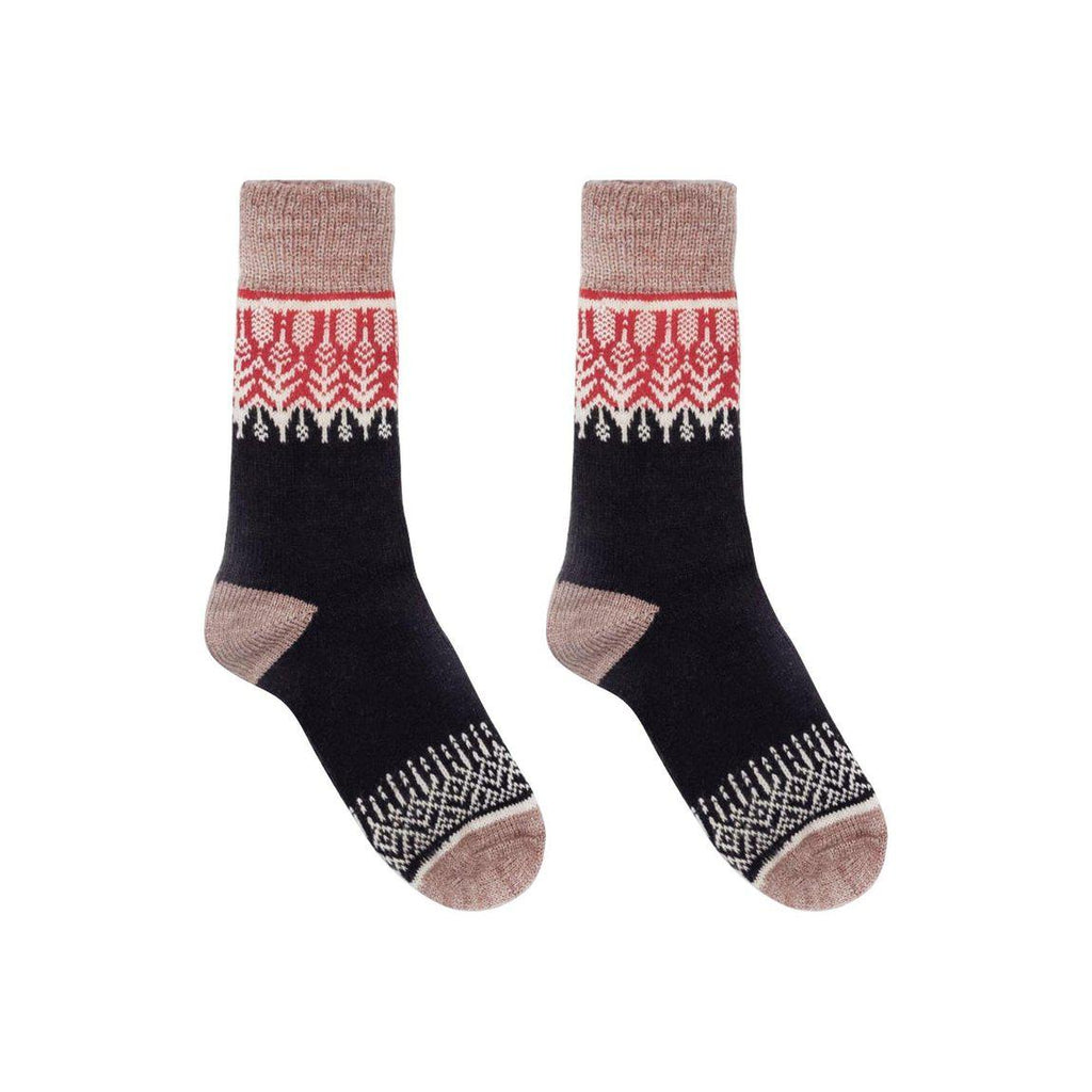 Yule Sunset Merino Wool Socks-0