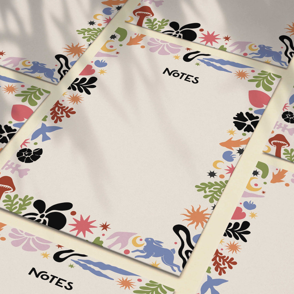 Notepad & To-Do List | Matisse Inspired | Tear Off Notepad | Productivity Pad | A5 Portrait Notepad-2