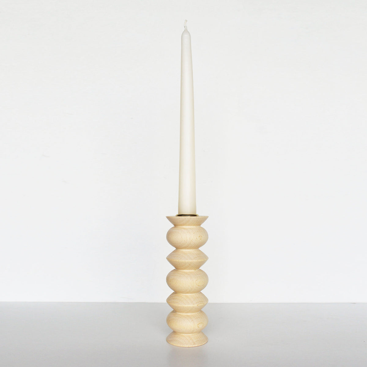 Totem Wooden Candle Holder - Tall Nº 5-2