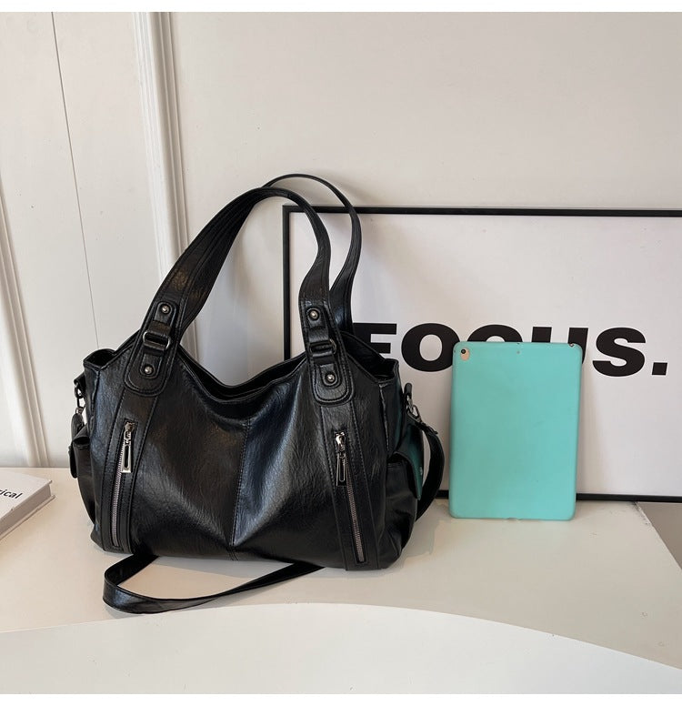 Single-Shoulder Crossbody Bag Large Capacity Tote Bag Women's Commuter Handbag — view 4