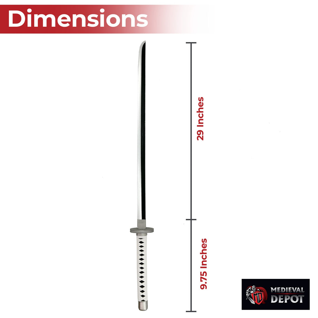 One Piece Zoro Wado Ichimonji Katana Foam Sword With Scabbard-1